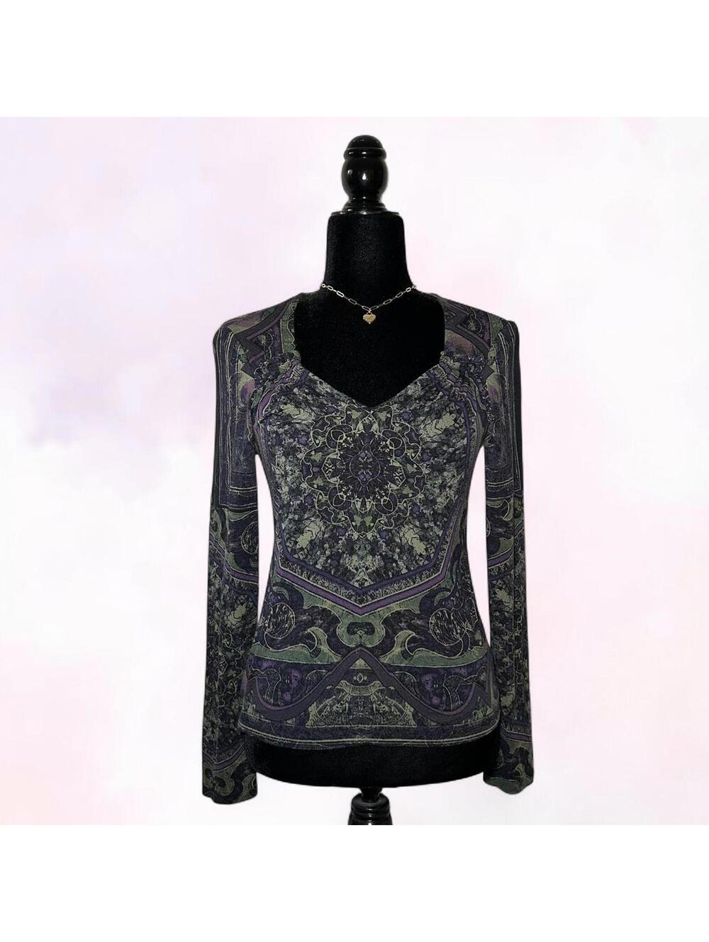 Marta Palmieri Annalia Designer Top Chic Euro Style Size 42 - Picture 1 of 4